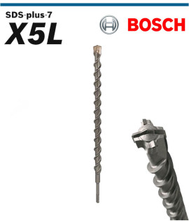 Bosch Свредло за перфоратор SDS-plus-7(X5L), армиран бетон 18.0x400x450 mm